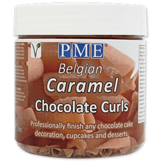 Chocolate Curls - Caramel 85g - Patissland