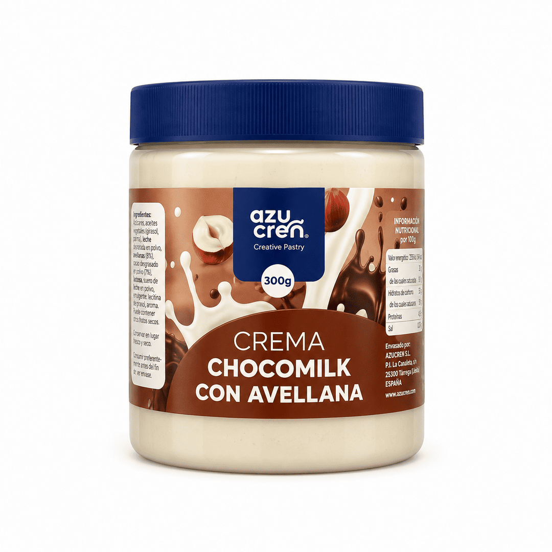 Crème Chocomilk Noisette - 300 g - Azucren