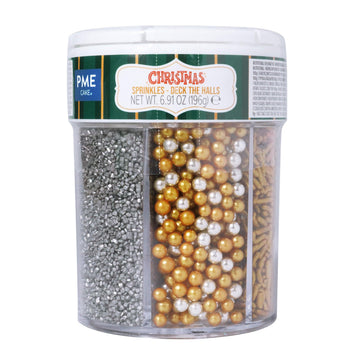 Christmas Décorations Comestibles - Holiday Sparkle - PME Cake