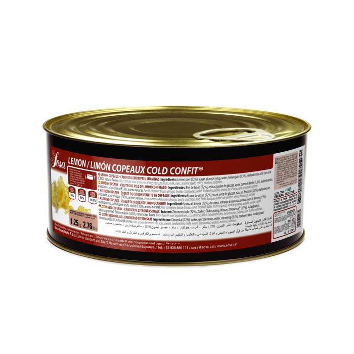 Copeaux de citron confit Cold Confit Sosa – pot 1,25 kg
