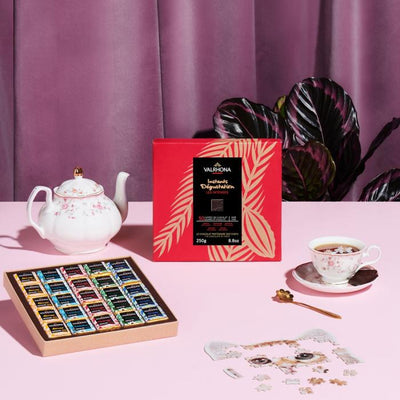 Coffret 50 Carrés de Chocolat Noir
