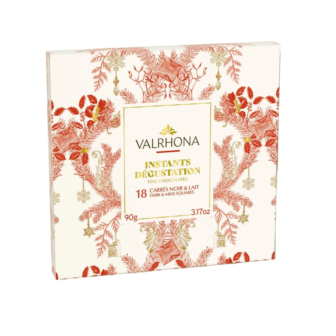Coffret Dégustation - 18 Carrés Noir & Lait - 90 g