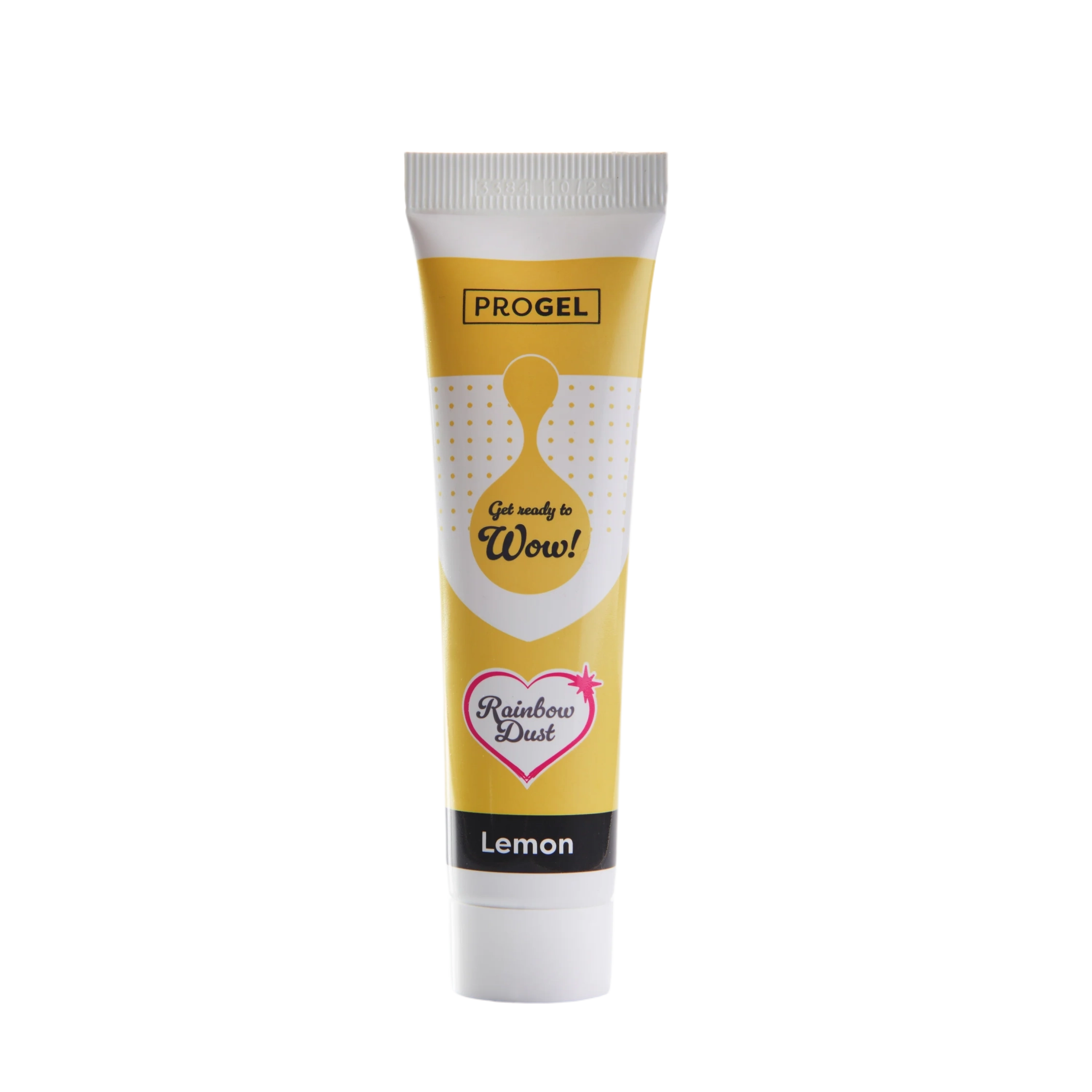 Gélové farbivo citrón 25 g ProGel - Rainbow Dust | Patissland