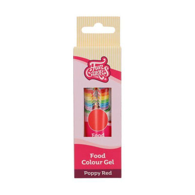Colorant en Gel Concentré - Poppy Red - FunCakes - FUN CAKES