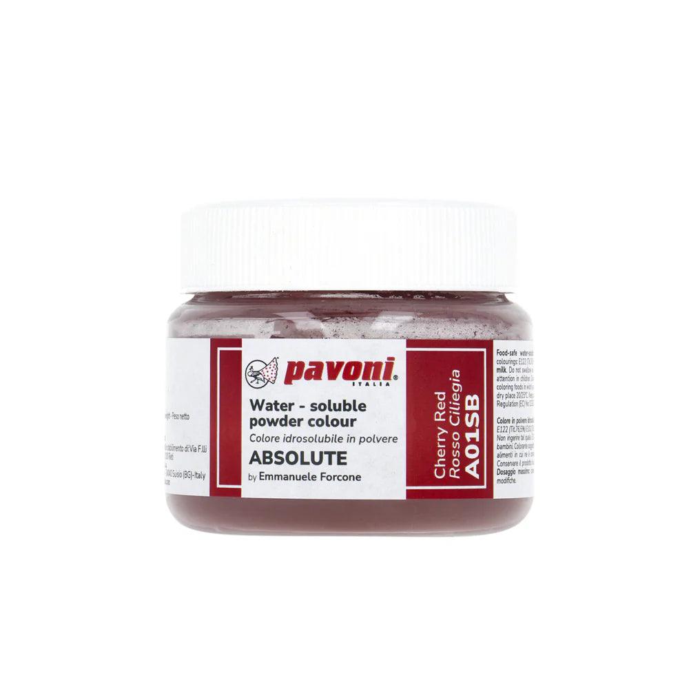 Colorant en Poudre Hydrosoluble Rouge Cerise 50g