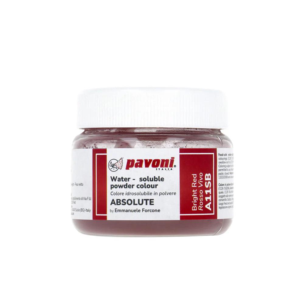 Colorant en Poudre Hydrosoluble Rouge Vif 50g