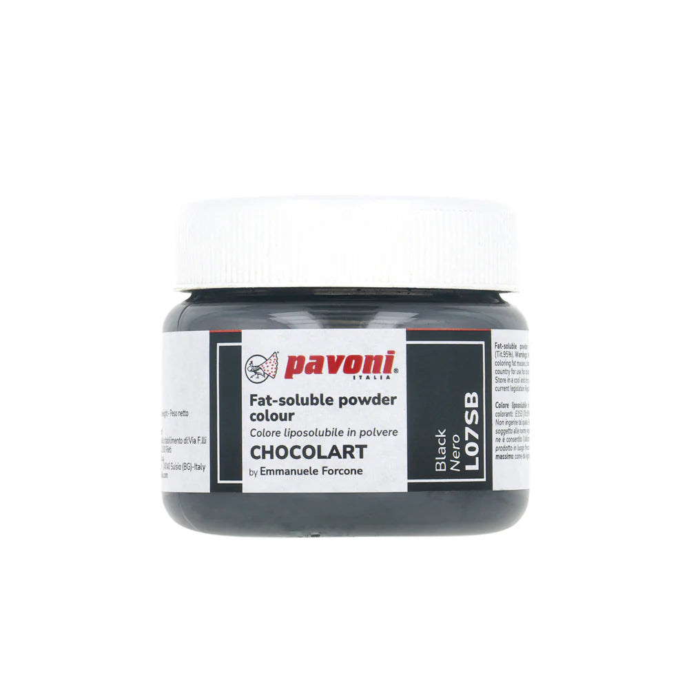 Colorant en Poudre Liposoluble Noir 40g