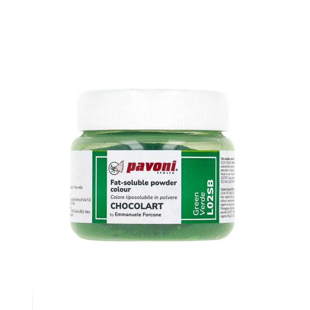 Colorant en Poudre Liposoluble Vert 40g