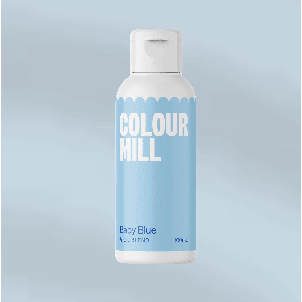 Colour mill - colorant alimentaire liposoluble bleu bébé, 20 ml