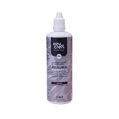 Flacon 100 ml de colorant noir liposoluble en gel AZULUBLE