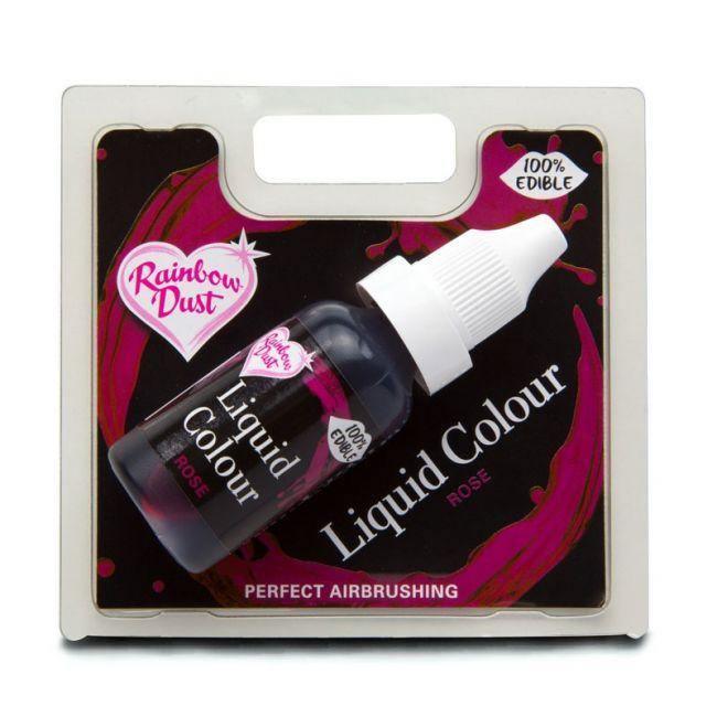 Colorant Liquide Airbrush - Rose -16ml - RAINBOW DUST