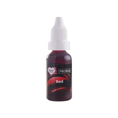 Colorant ProFlo Liquide Rouge 16 ml Rainbow Dust | Pour Arographe et Ptisserie Colorant ProFlo Liquide Rouge 16 ml Rainbow Dust | Pour Arographe et Ptisserie