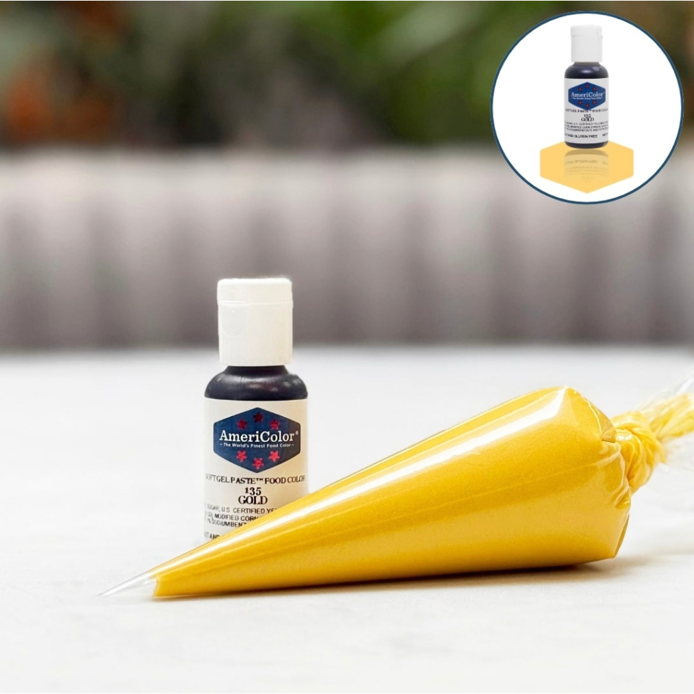 Colorant Soft Gel - Gold - 21g