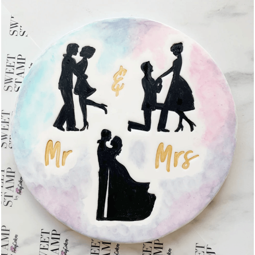 Couple Silhouettes Elements