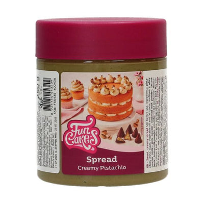 Pâte à tartiner FunCakes Creamy Pistachio 35% – pistaches de Sicile – 250 g