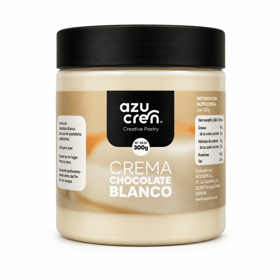 Crème Chocolat Blanc - 300 g - Azucren