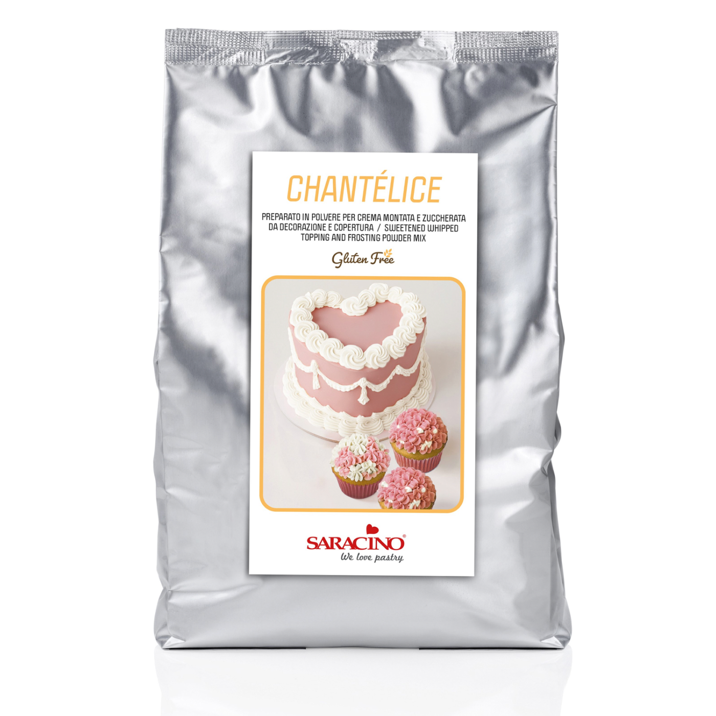 Chantélice Saracino – Base en poudre pour crème montée stable et légère
