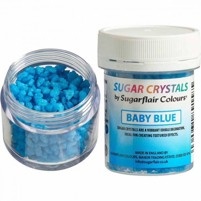 Cristaux de Sucre Baby Blue - 40g