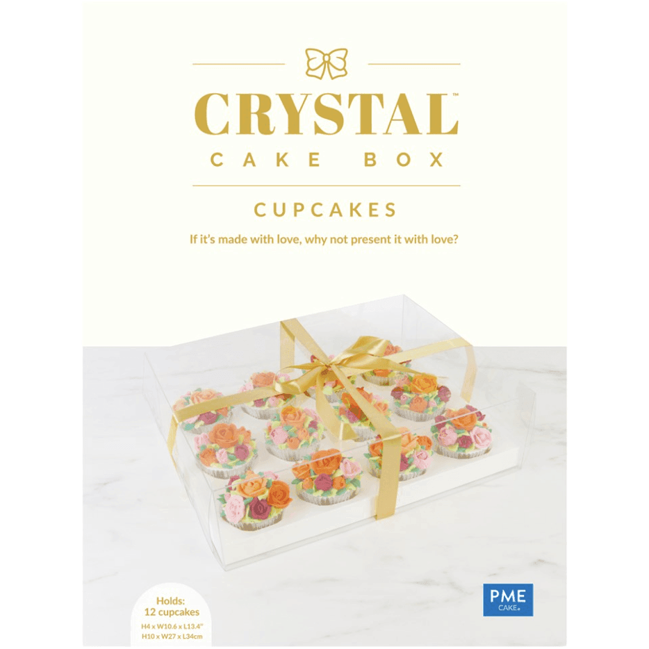 Crystal Cupcakes Box - PME