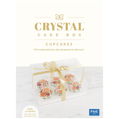 Crystal Cupcakes Box - PME