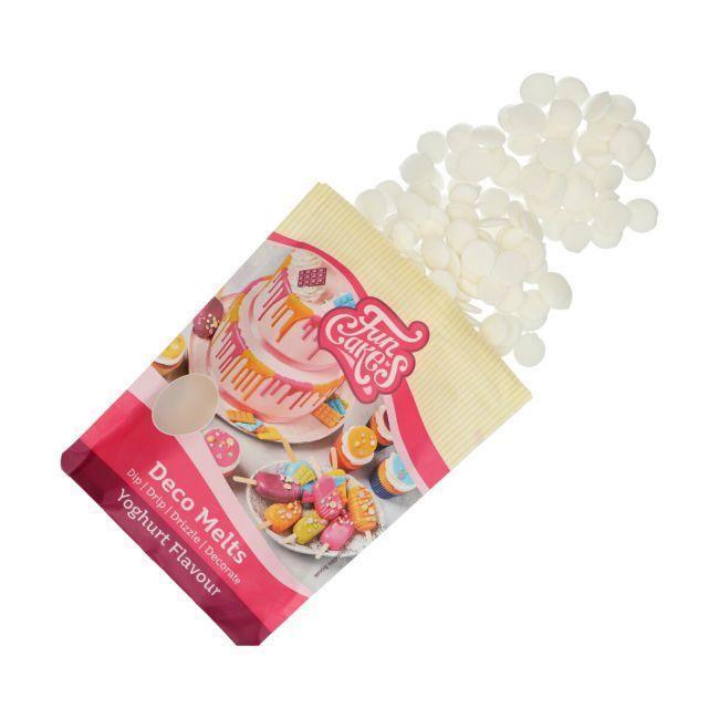 Déco Melts 250g Blanc - Saveur Yaourt