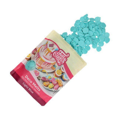 Déco Melts 250g Bleu Clair - FUN CAKES