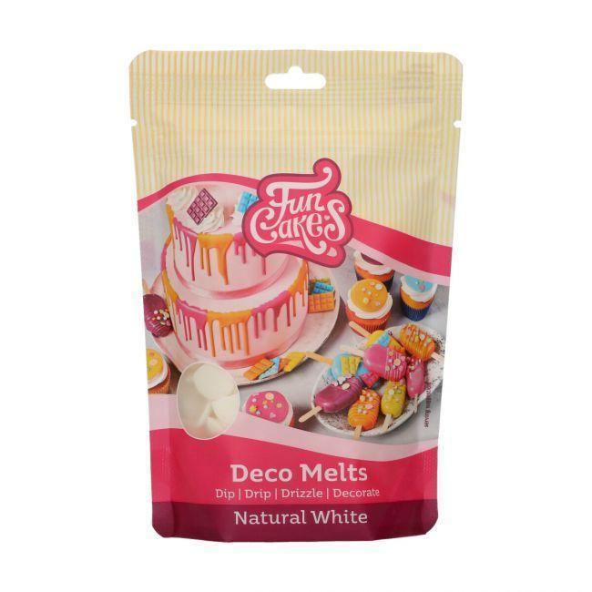 Déco Melts Blanc Naturel - FUN CAKES