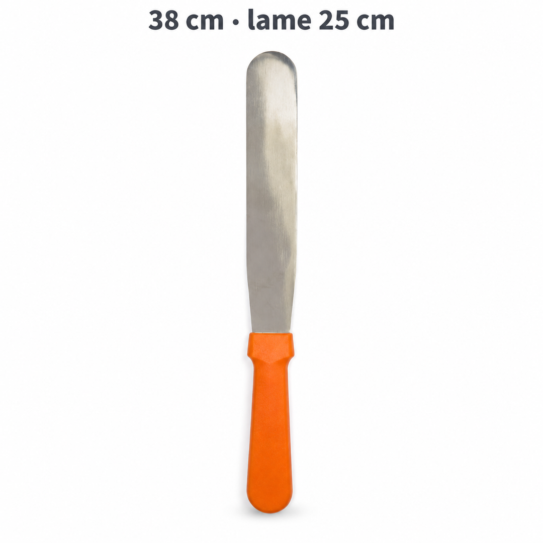 Spatule plate inox Decora 38 cm lame 25 cm