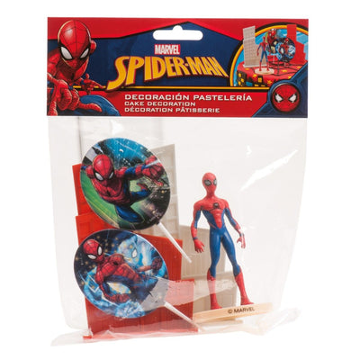 Spiderman taartdecoratie