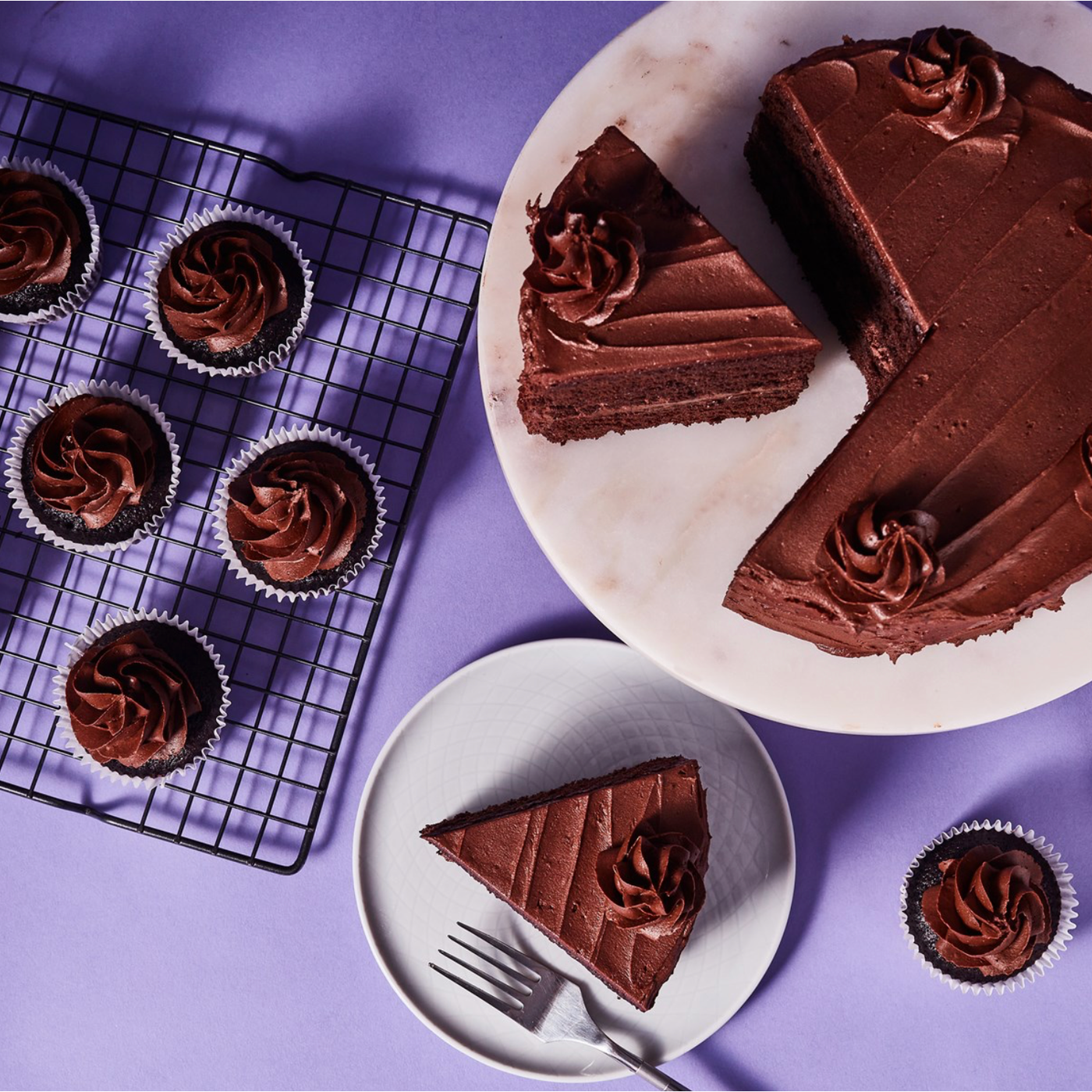 Mezcla para pastel de chocolate - 500g