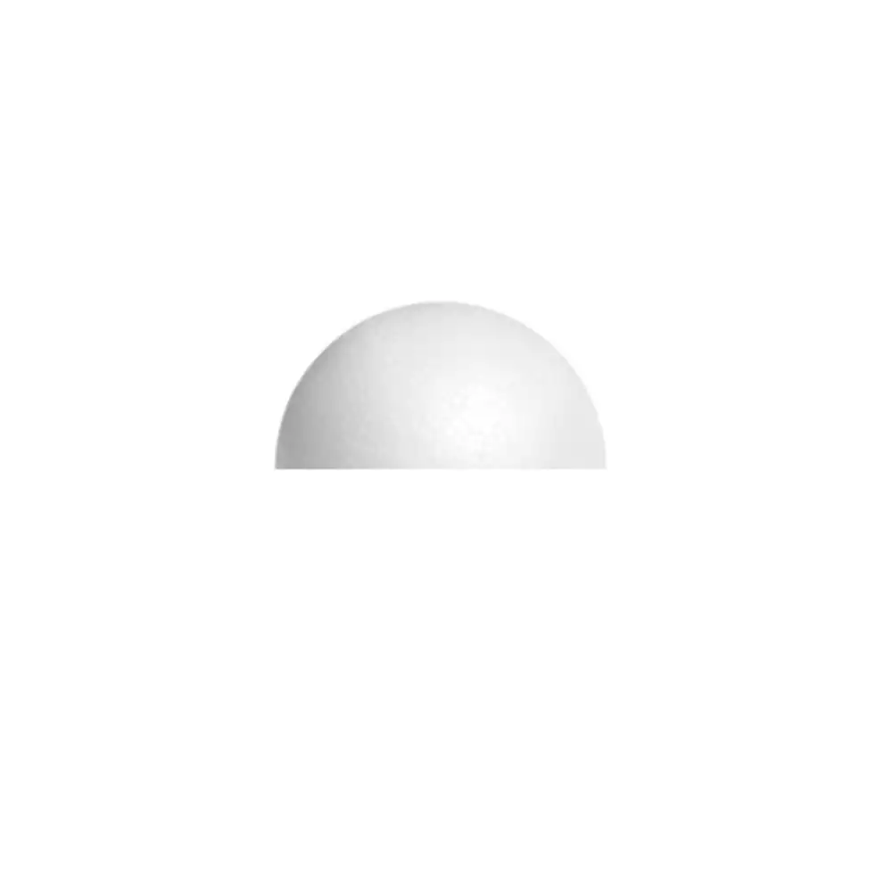 Polystyrene Half Sphere (Choose size)