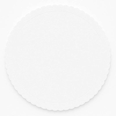 Disque extra-résistant Azucren blanc 25 cm – support rigide à texture fine