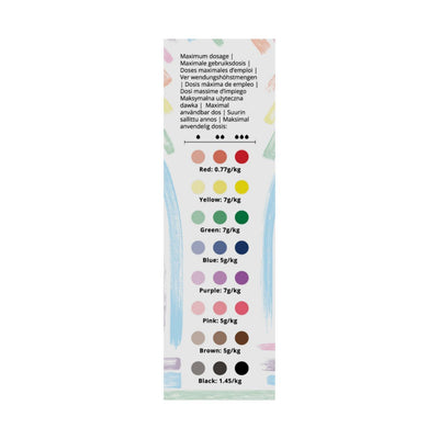 Paste Colour Mixed Essentials Set 8x25g