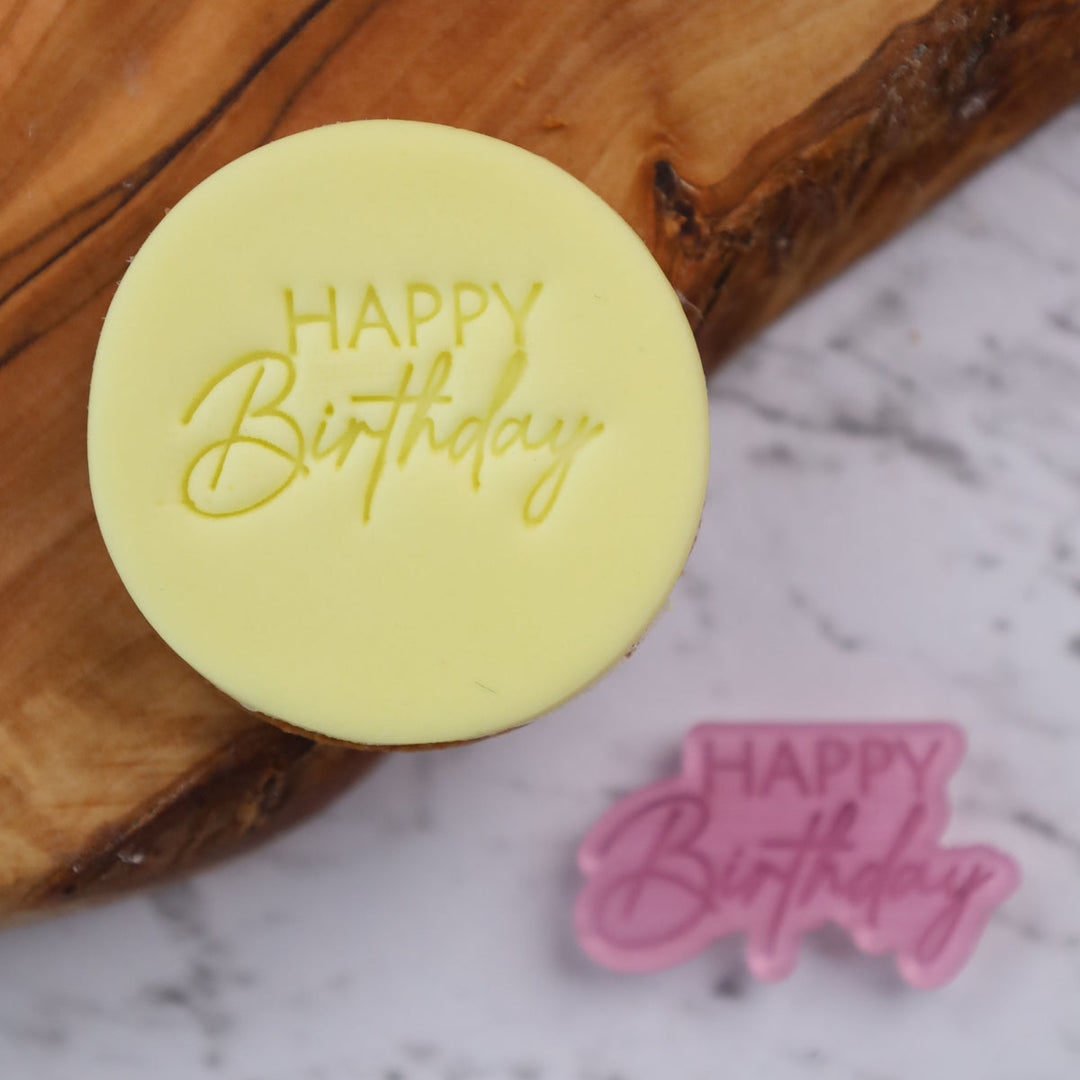 Signature Embossers - Happy Birthday