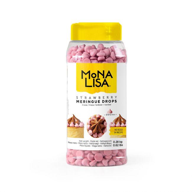 Drops de Meringue - Fraise 280g DLUO 09/24 - MONA LISA