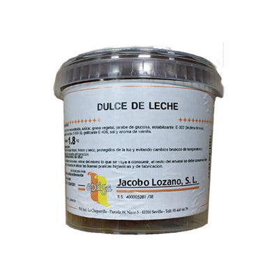 Dulce de Leche Jacobo Lozano – seau 1,8 kg