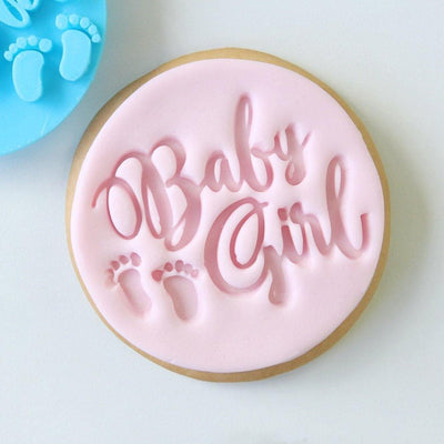 Sweet Stamp - Baby Girl - Biscuit/Cupcake Embosser - Patissland