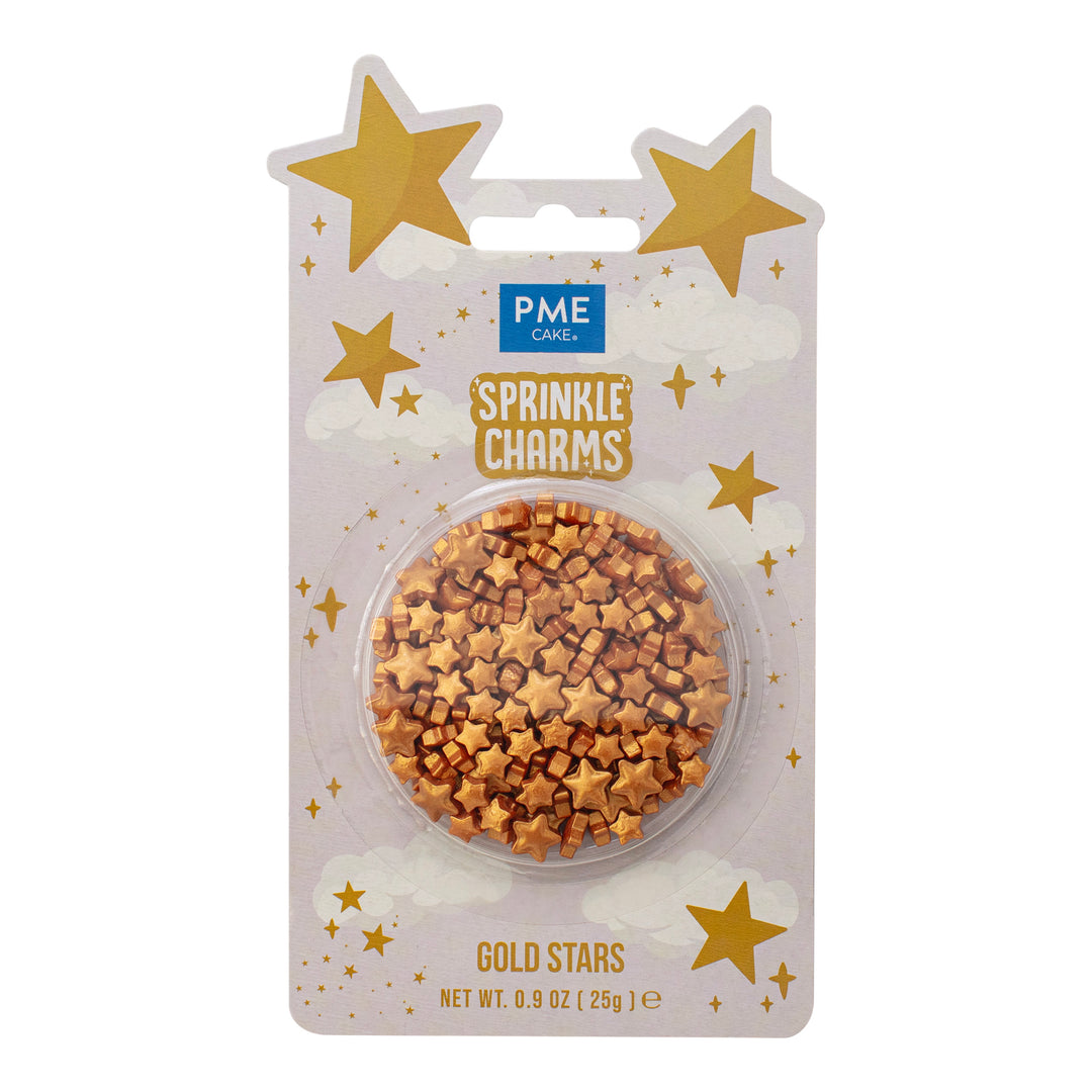 Étoiles Dorées en sucre - 25g