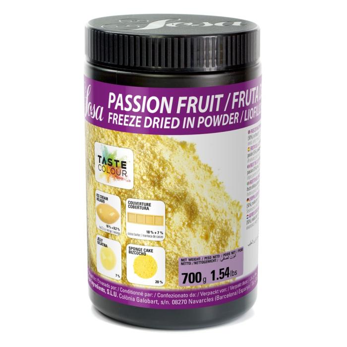 Poudre de fruit de la passion Sosa – Extrait Taste Colour en pot de 700 g
