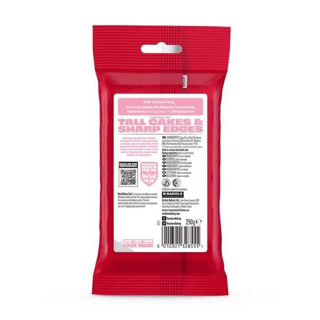 Pasta de Azúcar Renshaw - 250g Rosa EXTRA