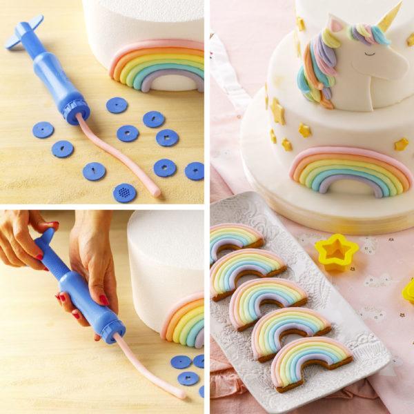 Extrudeur à Pâte à Sucre - Set/20pcs
