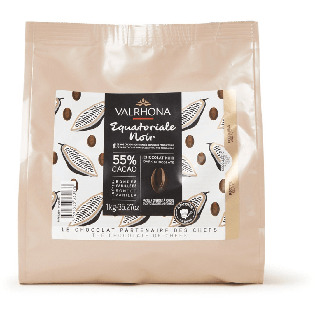 Fèves Equatoriale Noir 55% - 1kg