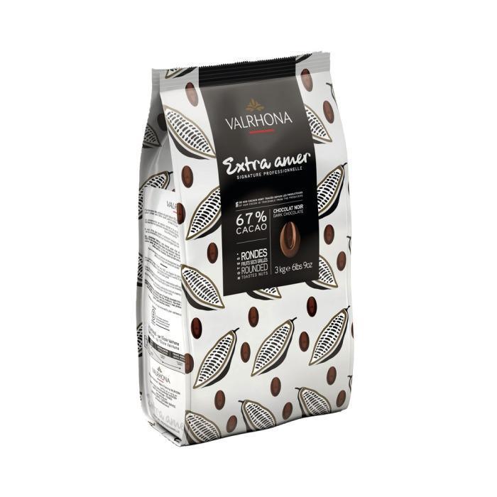 Fèves Extra Amer 67% - 3kg