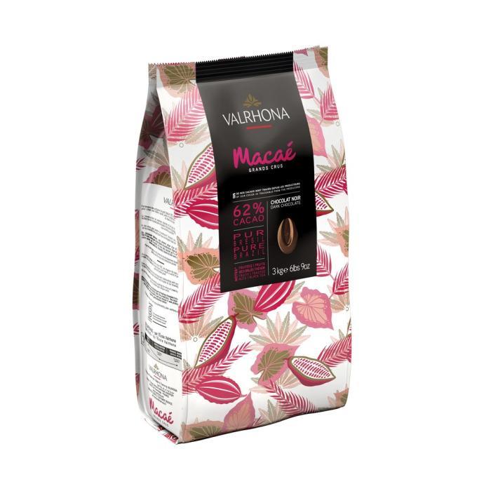 Fèves Macaé 62% - 3kg - VALRHONA