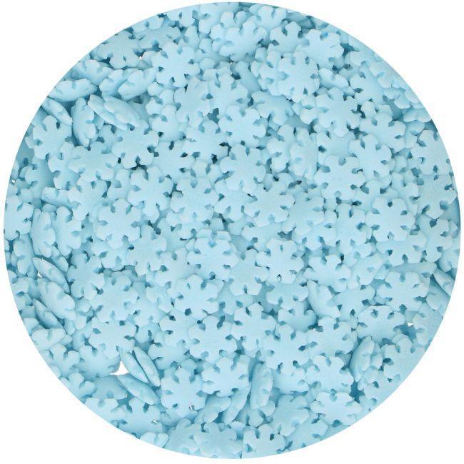 Flocons de Neige Bleus