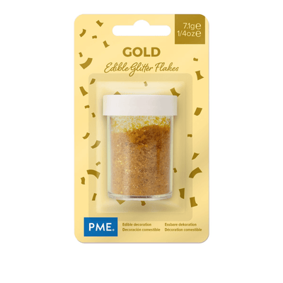 Flocons pailletés Gold - PME - PME