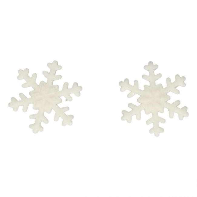 Suikerdecoraties - 12 sneeuwvlokken