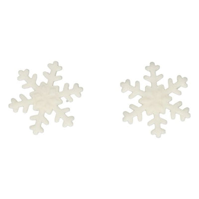 Sugar Decorations - 12 Snowflakes