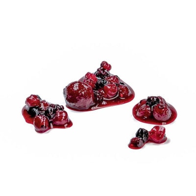 Fruits rouges entiers confits 5x5 mm Sosa en boîte de 1,5 kg