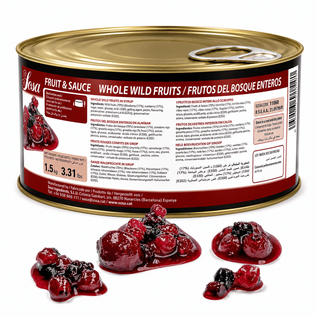 Fruits rouges entiers 5x5 mm – 1,5 kg